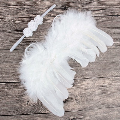 Newborn Angel Feather Wings